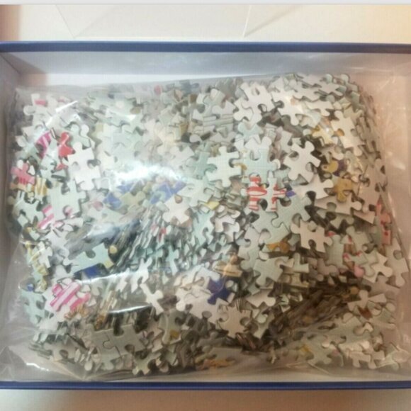 Hotdogs A-Z 1000 Piece Jigsaw Puzzle Dogs Mudpuppy New Factory Sealed - Picture 4 of 12